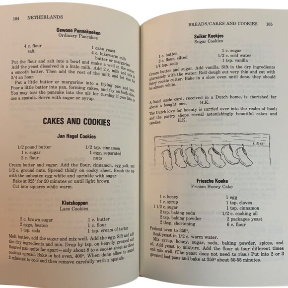 Melting Pot Of Mennonite Cookery Hardcover Edna Kaufman Vintage 1974 - Picture 9 of 12